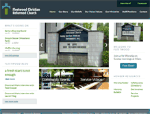Tablet Screenshot of fleetwoodcrc.org